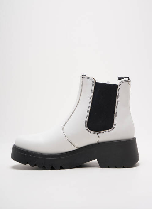 Botine/Ghete alb FLY LONDON femeie