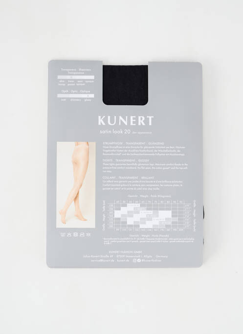 Colanți negru KUNERT femeie