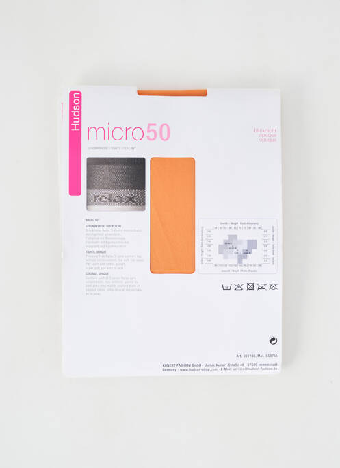 Colanți portocaliu HUDSON femeie