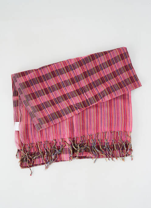 Eșarfă roz PAUL SMITH femeie