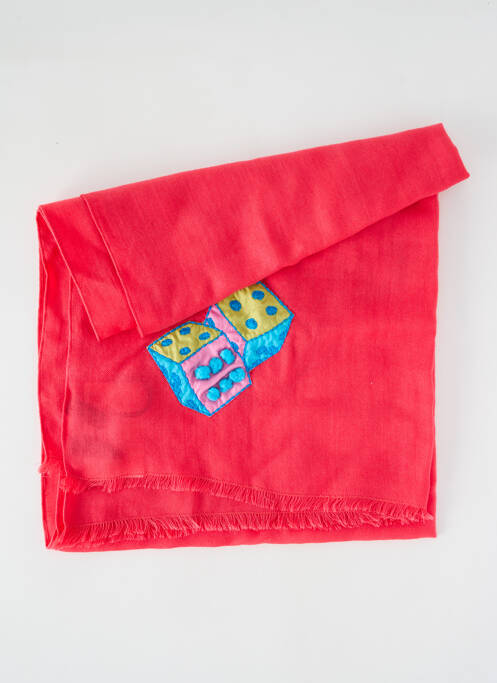 Eșarfă roz PAUL SMITH femeie