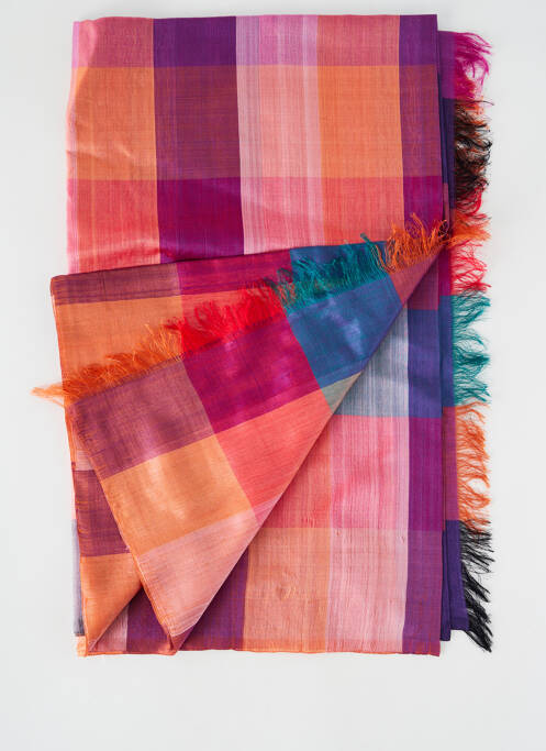 Eșarfă violet PAUL SMITH femeie