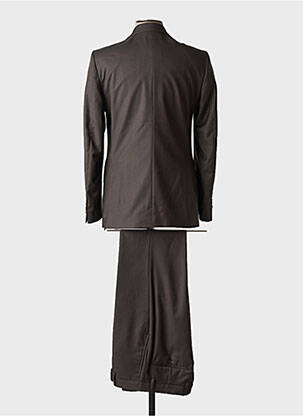 Costume de oraș finisaj interior căptușeală satinată maro MELCHIOR bărbat