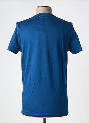 Tricou elasticitate mâneci scurte albastru DE FURSAC bărbat