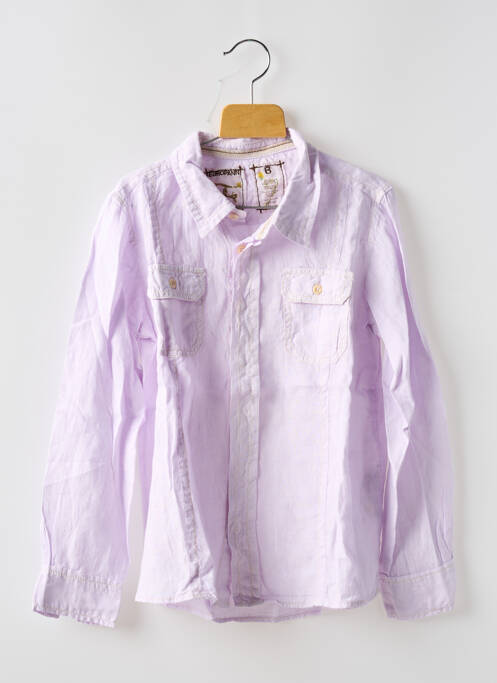 Cămașă cu mâneci lungi violet EUROPANN băiat