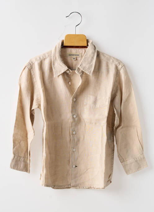 Cămașă cu mâneci lungi bej EUROPANN băiat