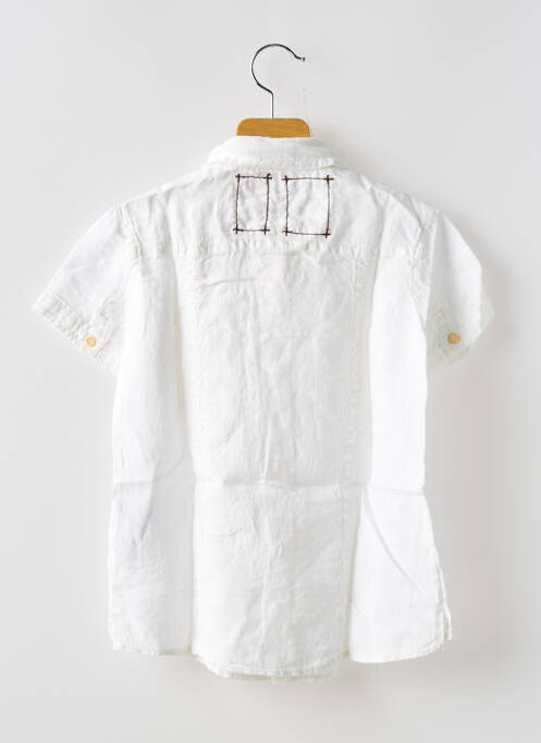 Cămașă cu mâneci scurte alb EUROPANN băiat