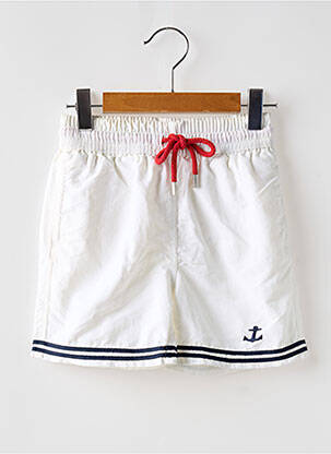 Șort de baie alb EUROPANN băiat