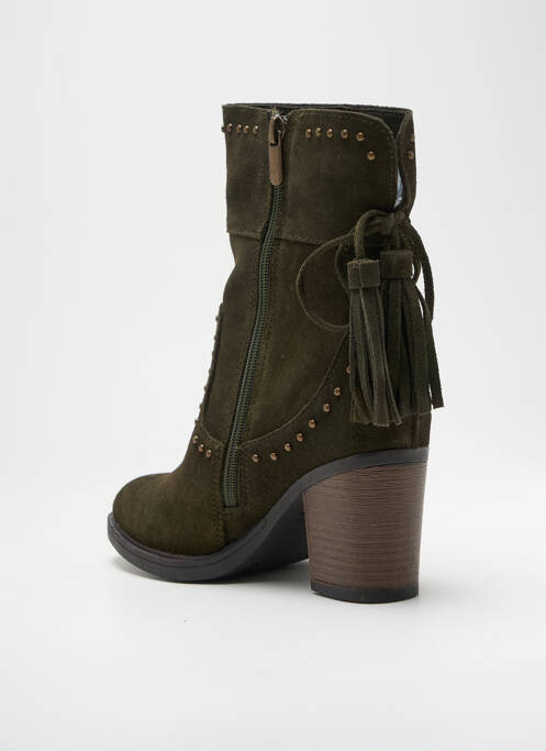 Botine/Ghete verde CARMELA femeie