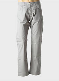 Pantalon drept țesătură poplin mărime normală gri GANT homme