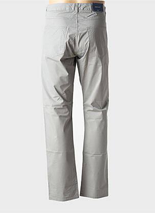 Pantalon drept țesătură poplin mărime normală gri GANT bărbat