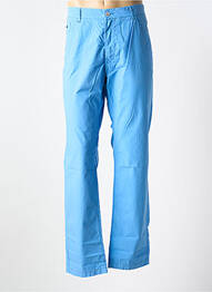 Pantalon chino țesătură poplin mărime normală albastru HARMONT & BLAINE homme