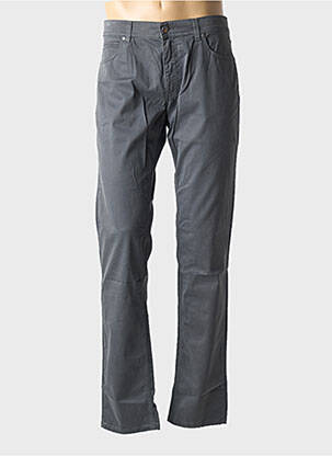 Pantalon slim închidere cu fermoar sub clapetă cu nasturi mărime normală gri HARMONT & BLAINE bărbat