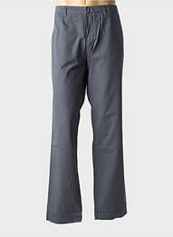 Pantalon chino închidere cu fermoar sub clapetă cu cârlig mărime normală gri EUROPANN homme