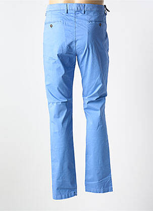 Pantalon chino țesătură poplin mărime normală albastru EUROPANN bărbat