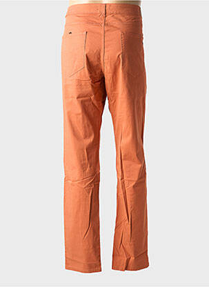 Pantalon slim țesătură poplin mărime normală portocalie HARMONT & BLAINE bărbat