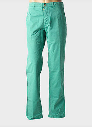 Pantalon chino țesătură poplin mărime normală verde HARMONT & BLAINE bărbat