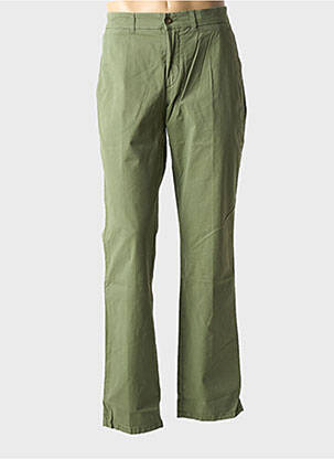 Pantalon chino țesătură poplin mărime normală verde HARMONT & BLAINE bărbat