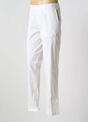 Pantalon chino țesătură poplin mărime normală alb HARMONT & BLAINE bărbat