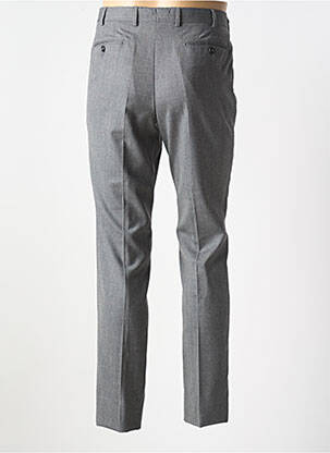Pantalon chino țesătură melanj talie înaltă gri FACONNABLE bărbat