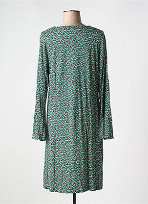Rochie midi croială fluidă mâneci lungi verde PRETTY VACANT femeie