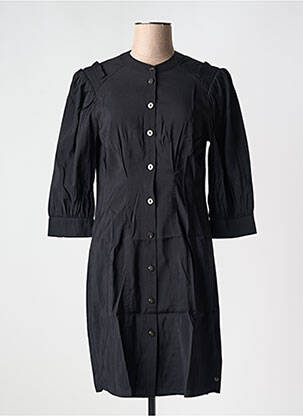 Rochie scurtă mâneci 3/4 mâneci 3/4 negru SCOTCH & SODA femeie