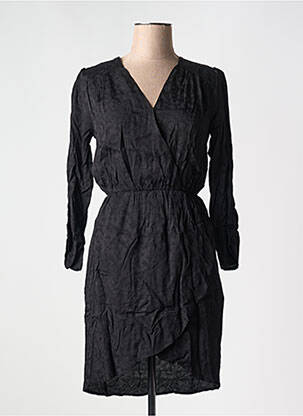 Rochie scurtă mâneci lungi mâneci lungi negru FREEMAN T.PORTER femeie