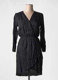 Rochie scurtă mâneci lungi mâneci lungi negru FREEMAN T.PORTER femeie