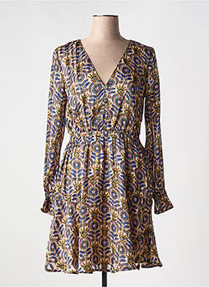 Rochie scurtă mâneci lungi mâneci lungi albastru SCOTCH & SODA femeie