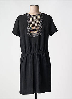 Rochie scurtă mâneci scurte mâneci scurte negru GRACE & MILA femeie