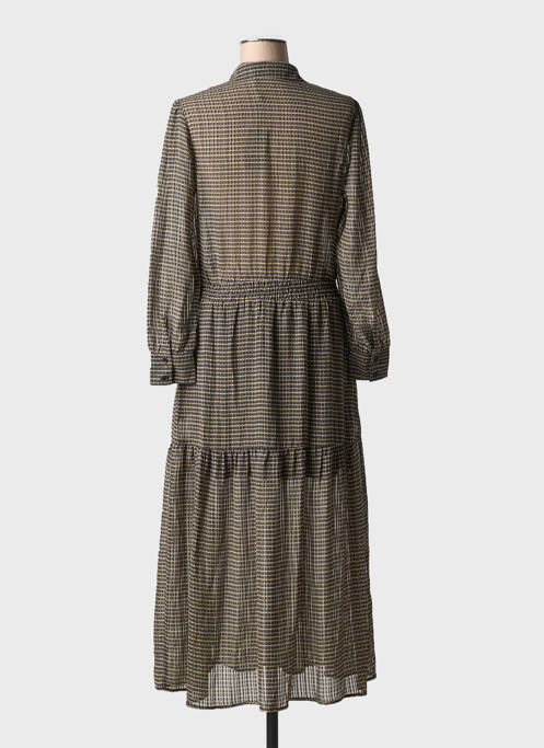 Rochie lungă mâneci lungi mâneci lungi gri RUE MAZARINE femme