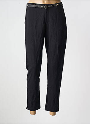 Pantalon 7/8 închidere cu fermoar sub clapetă cu nasturi negru SCOTCH & SODA femeie