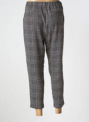 Pantalon 7/8 talie elastică negru PLEASE femeie