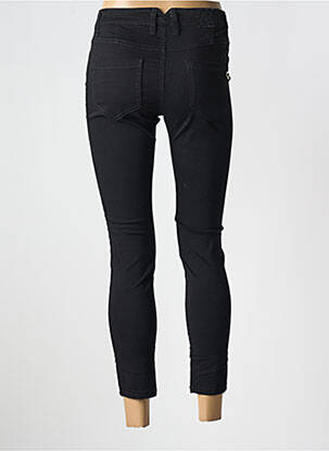 Pantalon slim buzunare negru PLEASE femeie