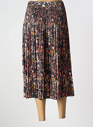 Fustă midi închidere cu fermoar lateral negru SCOTCH & SODA femeie
