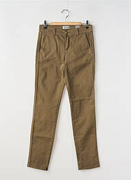 Pantalon slim buzunare maro HAPPY femme