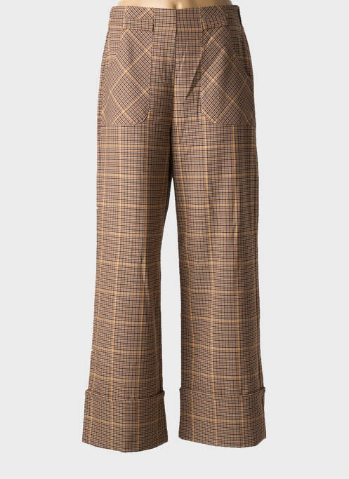 Pantalon drept maro MADEMOISELLE YEYE femeie