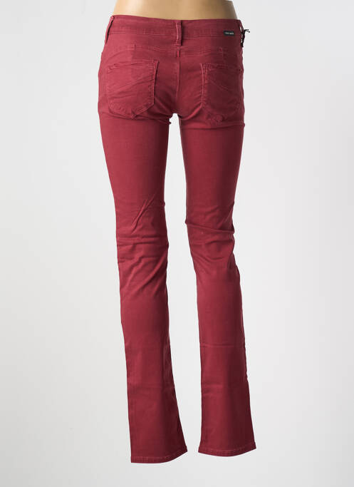 Pantalon slim roșu TEDDY SMITH femeie