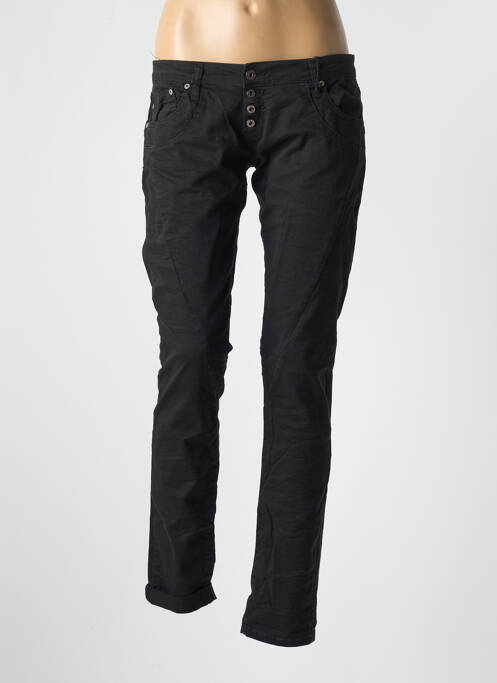 Pantalon slim negru PLEASE femeie
