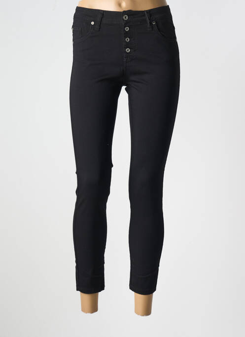 Pantalon slim negru PLEASE femeie