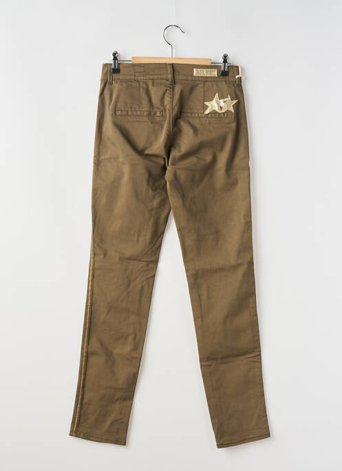 Pantalon slim maro HAPPY femeie