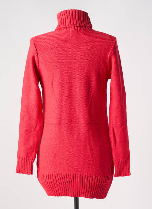 Pulover tunică roșu DUGER femeie