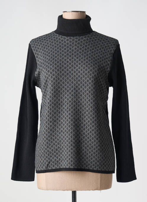 Pulover cu guler înalt gri DUGER femeie