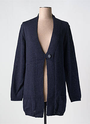 Vestă cu mâneci lungi albastru DUGER femeie