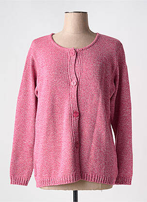 Vestă cu mâneci lungi roz DUGER femeie