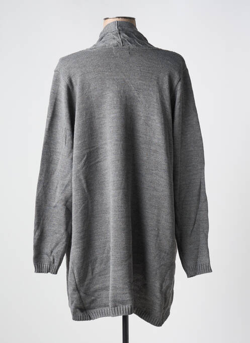 Vestă cu mâneci lungi gri DUGER femeie