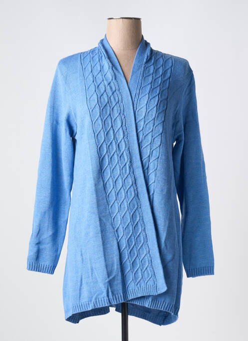 Vestă cu mâneci lungi albastru DUGER femeie