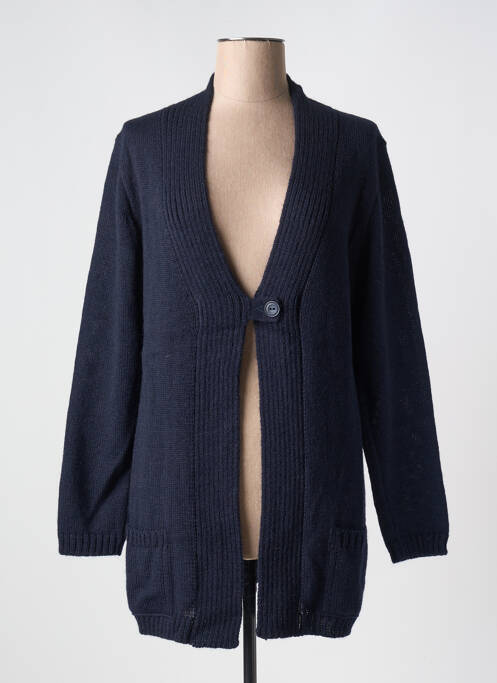 Vestă cu mâneci lungi albastru DUGER femeie