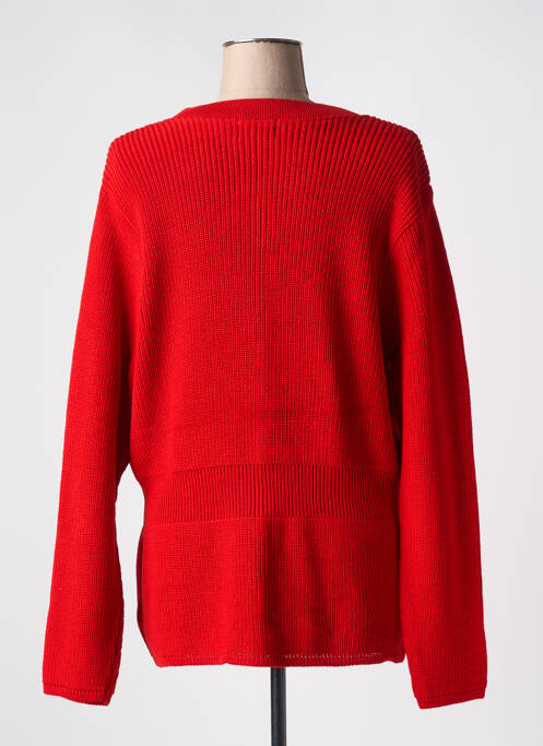 Vestă cu mâneci lungi roșu DUGER femeie