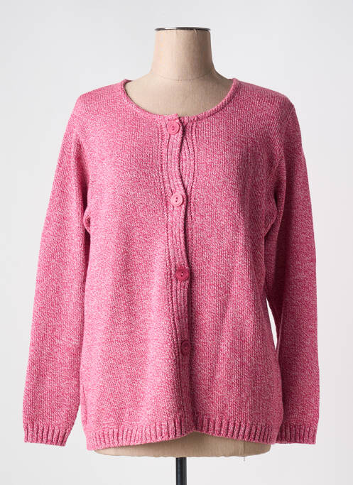 Vestă cu mâneci lungi roz DUGER femeie